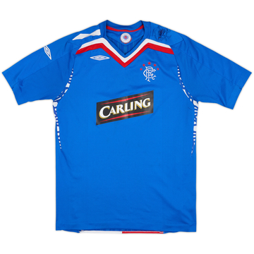 2007-08 Rangers Home Shirt - 5/10 - (XL.Boys)