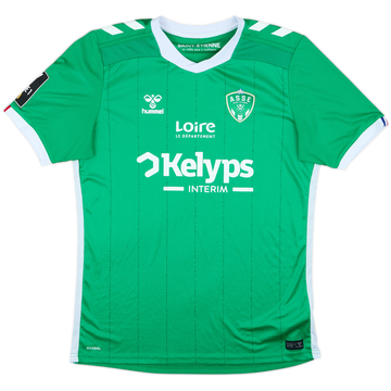 2024-25 Saint Etienne Home Shirt - 8/10 - (L)