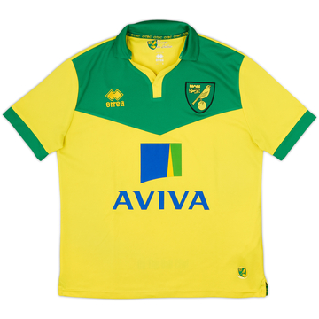 2014-15 Norwich Home Shirt - 8/10 - (S)