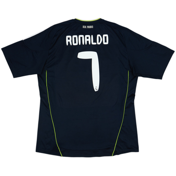 Camiseta de visitante del Real Madrid 2010-11 Ronaldo #7 - 7/10 - (XL)