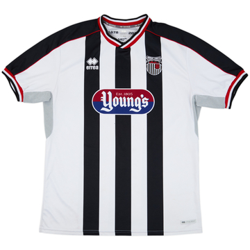 2018-19 Grimsby Town Home Shirt - 6/10 - (3XL)