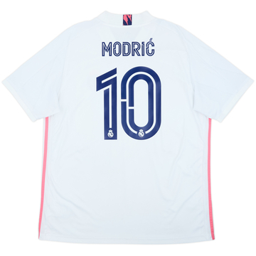 2020-21 Real Madrid Home Shirt Modric #10 - 10/10 - (XL)