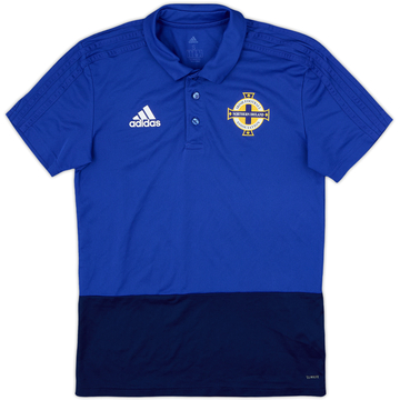 2018-20 Northern Ireland adidas Polo Shirt - 9/10 - (S)