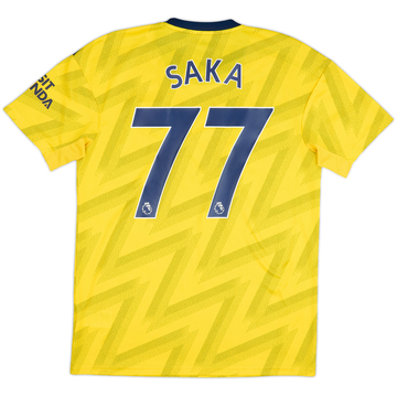2019-20 Arsenal Away Shirt Saka #77 - 10/10 - (M)