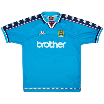 1997-99 Manchester City Home Shirt - 6/10 - (L)
