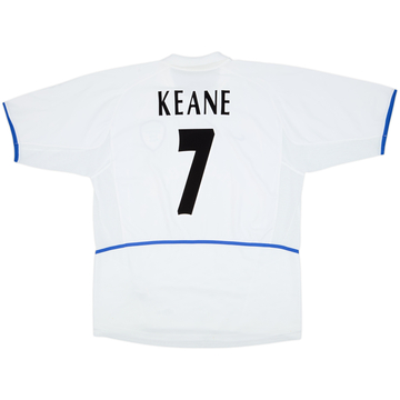 2002-03 Leeds United Home Shirt Keane #7 - 8/10 - (XL)