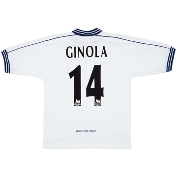 1997-99 Tottenham Home Shirt Ginola #14 - 9/10 - (S)
