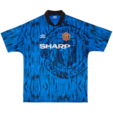 1992-93 Manchester United Away Shirt - 7/10 - (XL)