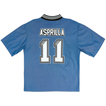 1996-97 Newcastle Away Shirt Asprilla #11 - 9/10 - (XL)