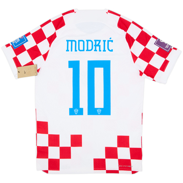 2022-23 Croatia 'vs Morocco' Authentic Home Shirt Modric #10 (M)