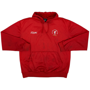 2005-06 Liverpool Reebok 'The Final Istanbul' Hooded Sweat Top - 4/10 - (L)