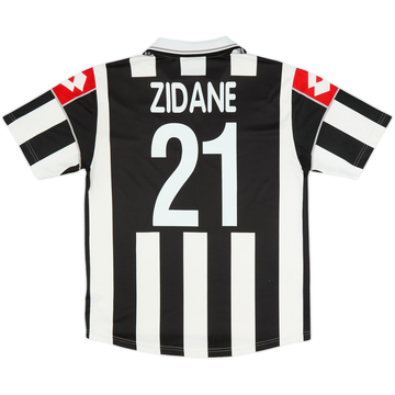 2000-01 Juventus Home Shirt Zidane #21 - 8/10 - (L)