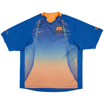 2007-08 Barcelona Nike Training Shirt - 9/10 - (XL)