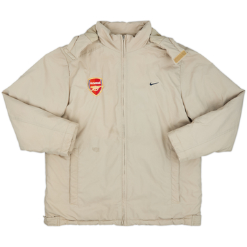 2002-03 Nike Template Padded Rain Jacket (Arsenal) - 6/10 - (L)