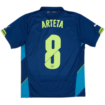 2014-15 Arsenal Tercera Camiseta Arteta #8 - 6/10 - (S)