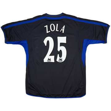 2002-04 Chelsea Away Shirt Zola #25 - 10/10 - (XL)