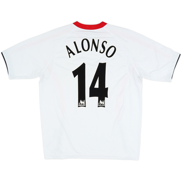 2005-06 Liverpool Away Shirt Alonso #14 - 7/10 - (L)