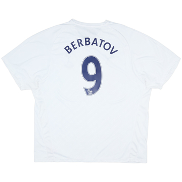 2007-08 Tottenham Home Shirt Berbatov #9 - 8/10 - (3XL)