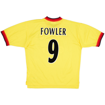 1997-99 Liverpool Away Shirt Fowler #9 - 10/10 - (L)