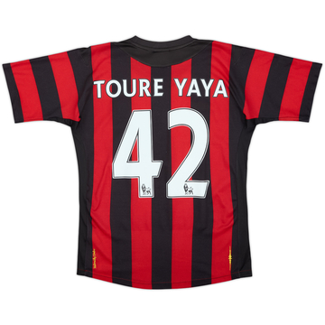 2011-12 Manchester City Away Shirt Toure Yaya #42 - 6/10 - (XS)