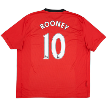 2009-10 Manchester United Home Shirt Rooney #10 - 5/10 - (XXL)