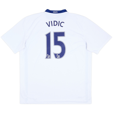 2008-10 Manchester United Away Shirt Vidic #15 - 8/10 - (XL)