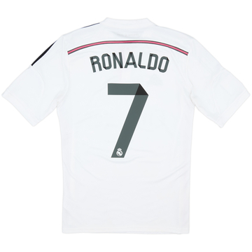 2014-15 Real Madrid Home Shirt Ronaldo #7 - 6/10 - (S)