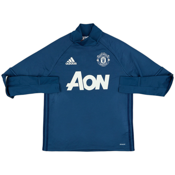 2016-17 Manchester United adidas Drill Top - 8/10 - (L.Boys)