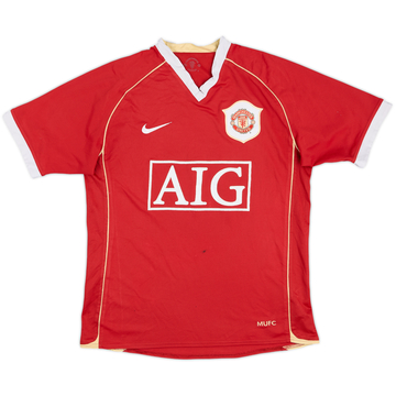 2006-07 Manchester United Home Shirt - 5/10 - (S)