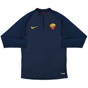 2019-20 Roma Nike 1/4 Zip Drill Top - 9/10 - (M)