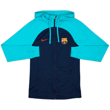 2022-23 Barcelona Nike Hooded Track Jacket - 9/10 - (XS)