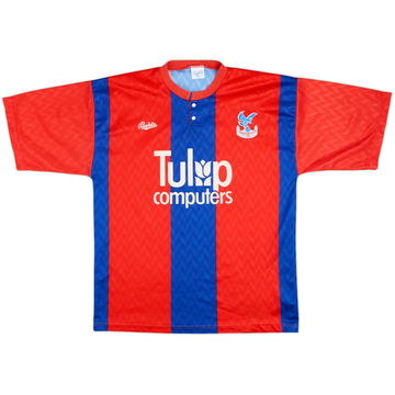 1991-92 Crystal Palace Home Shirt - 9/10 - (M)