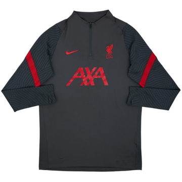 2020-21 Liverpool Nike 1/4 Zip Top de entrenamiento - 9/10 - (M)