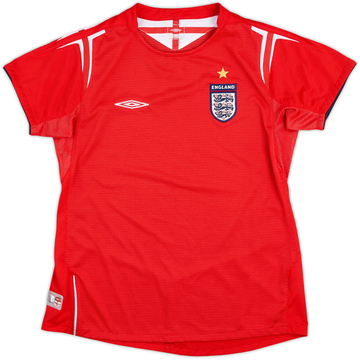 2004-06 England Away Shirt - 10/10 - (Women's S)