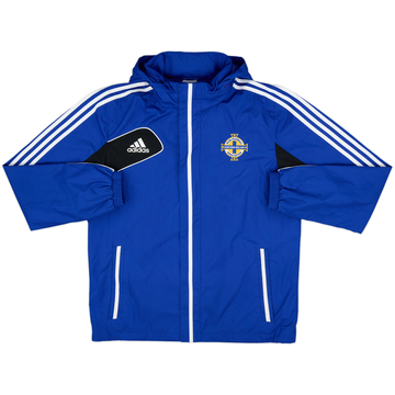 2012-13 Northern Ireland adidas Hooded Rain Jacket - 8/10 - (L)