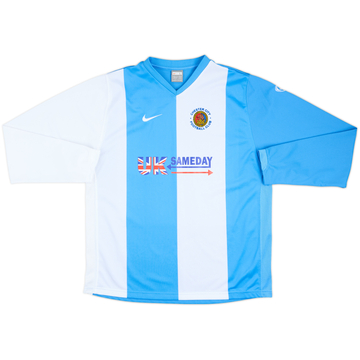 2007-08 Chester City Home L/S Shirt - 9/10 - (L)