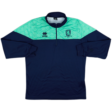 2023-24 Middlesbrough Errea 1/4 Zip Drill Top - 8/10 - (XL)