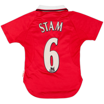 1999-00 Manchester United 'CL Winners' Shirt Stam #6 - 6/10 - (S.Boys)