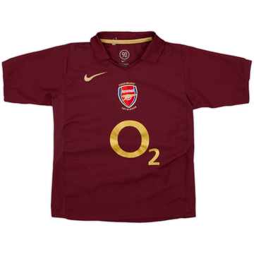 2005-06 Arsenal Home Shirt - 8/10 - (S.Boys)
