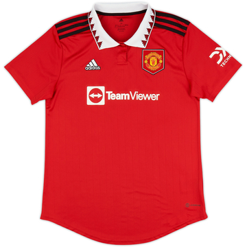 2022-23 Manchester United Home Shirt - 10/10 - (Women's M)