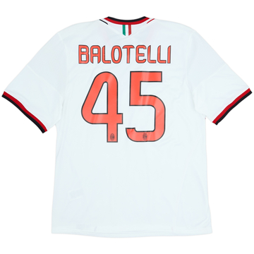 2013-14 AC Milan Away Shirt Balotelli #45 (L)