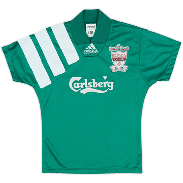 1992-93 Liverpool Centenary Away Shirt - 8/10 - (S.Boys)