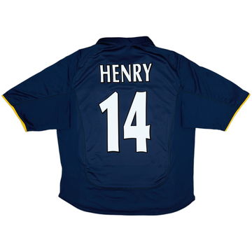 2000-02 Arsenal European Shirt Henry #14 - 9/10 - (M)