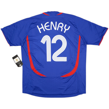 2006-07 France Home Shirt Henry #12 (XL)