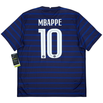 2020-21 France Home Shirt Mbappe #10 (XL)