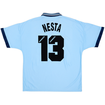 1996-97 Lazio Home Shirt Nesta #13 - 8/10 - (L)