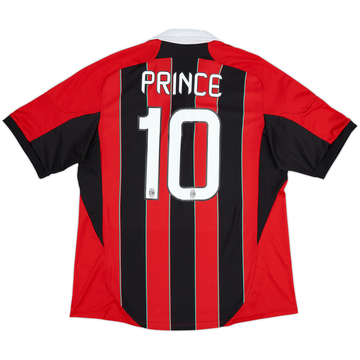 2012-13 AC Milan Home Shirt Prince #10 - 6/10 - (XL)