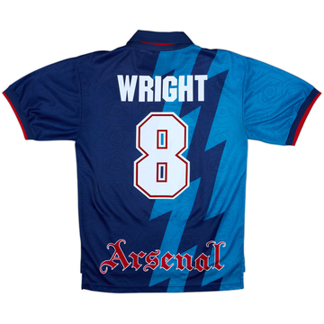 1995-96 Arsenal Away Shirt Wright #8 - 9/10 - (S)