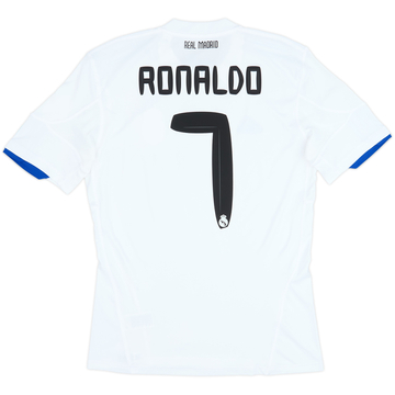 2010-11 Real Madrid Home Shirt Ronaldo #7 - 8/10 - (S)