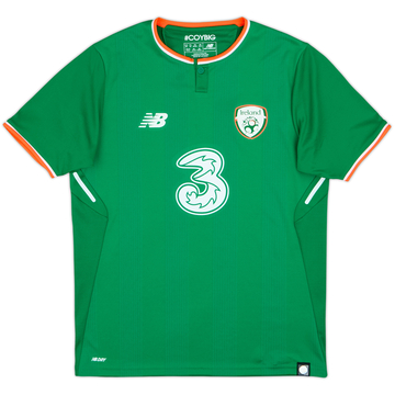2017-18 Ireland Home Shirt - 8/10 - (XL.Boys)